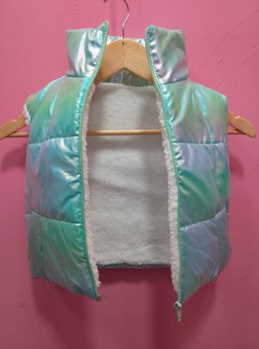 Puffer Tornasolados con Corderito
