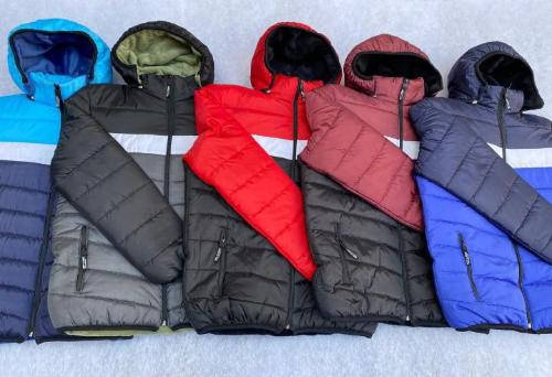 Campera de Hombre Combinada