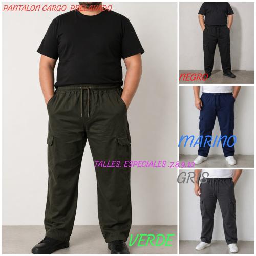 Pantalon Cargo( Talles  Especiales)
