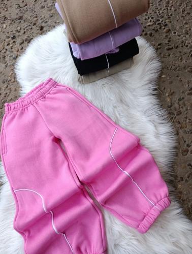 Pantalón Baggys Nena Algodón Peinado con Frisa - Miniatura 3
