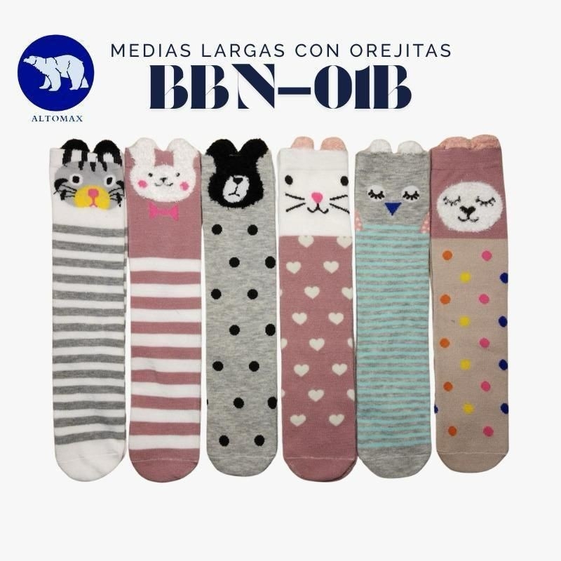 Medias 3/4 Orejitas de Dama - Imagen 2