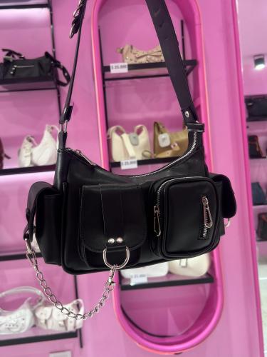 Cartera Mini Bag Cargo Bolsillo Baguette - Miniatura 2