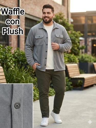Camisacos Wafle con Pluchs - Miniatura 2