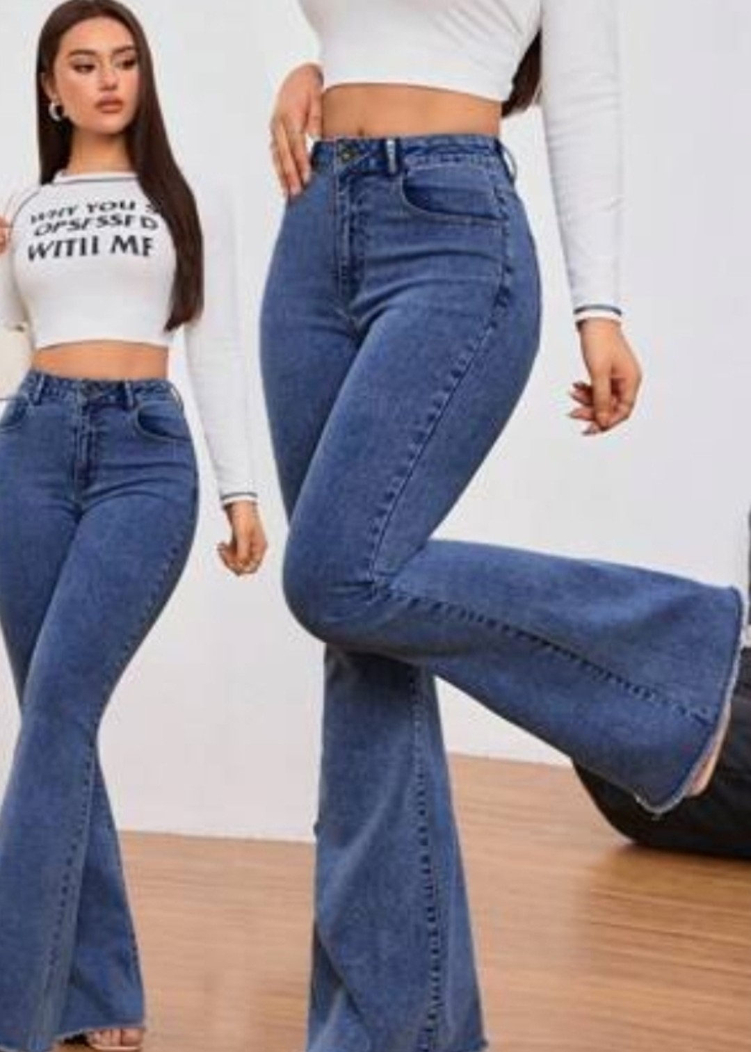 Jeans Oxford de Dama las Locas - Imagen 2