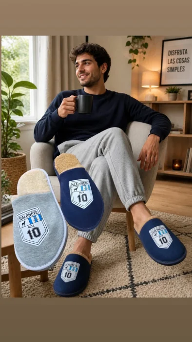 Pantufla Caballero