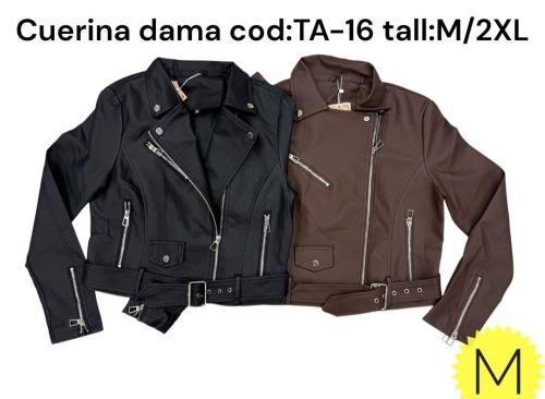 Campera de Eco Cuero Dama
