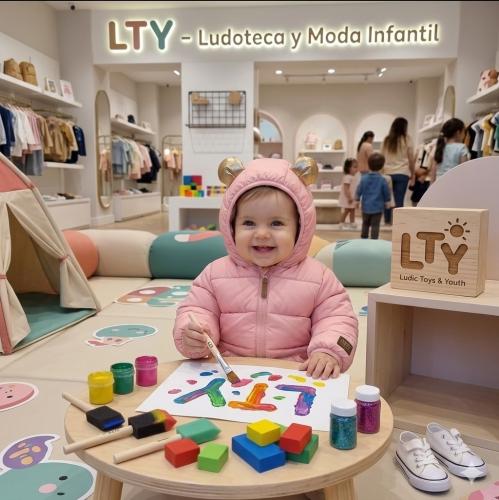 Campera Infantil Bebe Orejas Abrigada Lty Colores Lisos - Miniatura 3