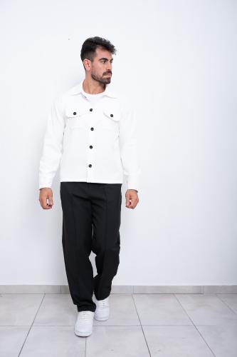 Pantalón + Camisa Sastrero de Invierno (crema) - Miniatura 3