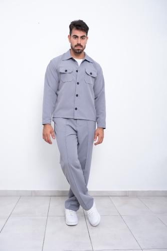Pantalón + Camisa  Sastrero de Invierno Griss - Miniatura 3
