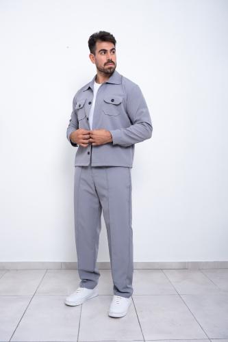 Pantalón + Camisa  Sastrero de Invierno Griss - Miniatura 4