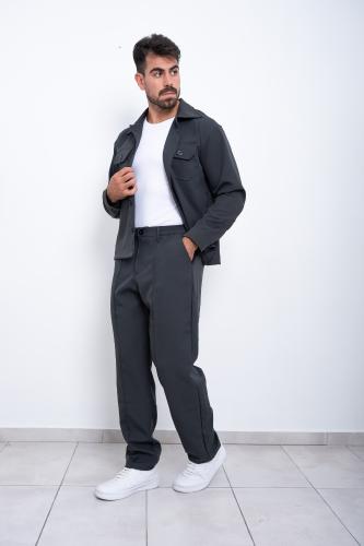 Pantalón +camisa Sastrero de Invierno (gris Topo) - Miniatura 4
