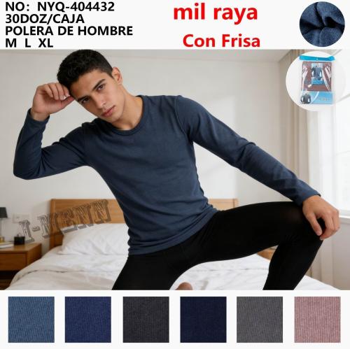 Camiseta Termico de Hombre Mil Rayas