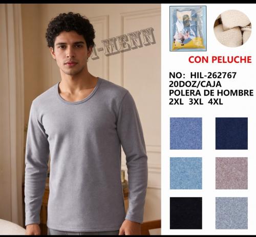 Camiseta de Hombre con Peluche