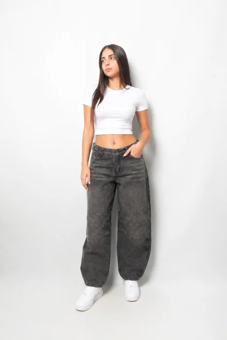 Baggy Barrel C/regulador Gris