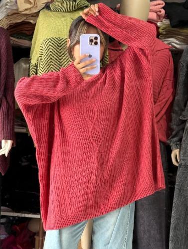 Maxi Sweater Trenzas