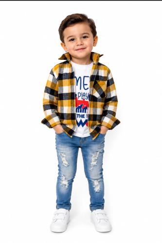 Camisas Leñadora Frisado de Bebé - Miniatura 2
