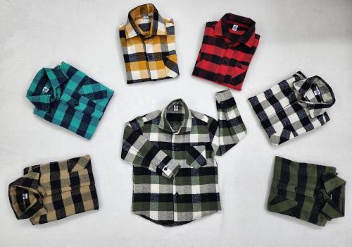 Camisas Leñadora Frisado de Bebé - Miniatura 3