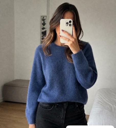 Sweater Angora Piel