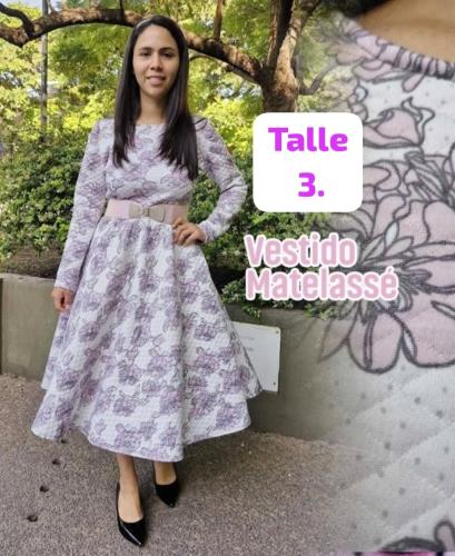 Vestido Matelasse