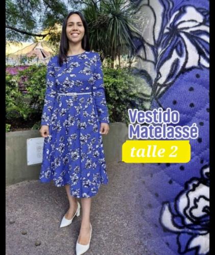 Vestido Matelasse - Miniatura 2