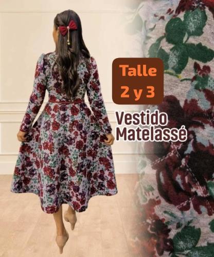 Vestido Matelasse - Miniatura 3