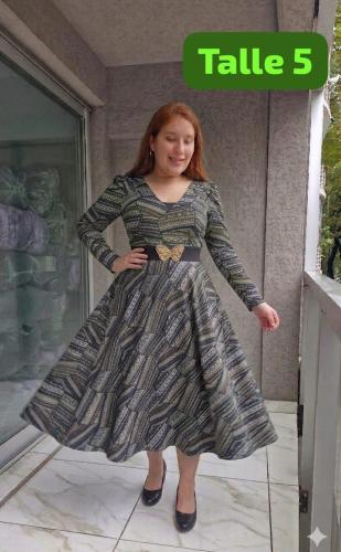 Maxivestidos Cruzado Lanilla - Miniatura 5