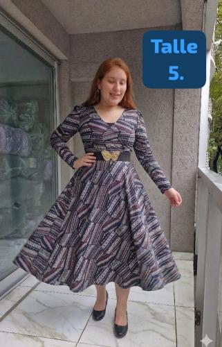 Maxivestidos Cruzado Lanilla - Miniatura 6