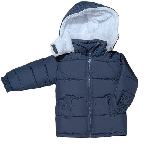 4223 Campera Bb Abrigo con Corderito Lisa - Miniatura 2