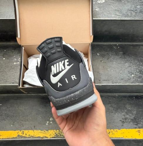 Jordan Retro 4 Negrogris - Miniatura 4