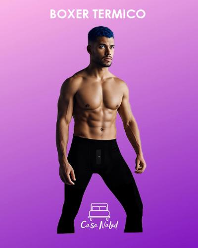 Boxer Termico Hombre con Bragueta Docena