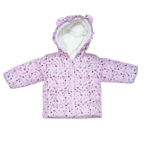 4224	campera Beba Abrigo con Corderito Estampada - Miniatura 3