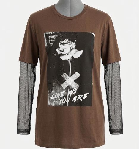 Remeron Oversize Largo con Manga de Tul Come - Miniatura 2