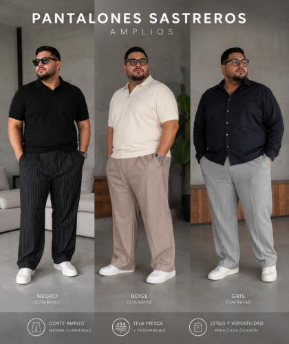 Pantalón Sastrero Baggy