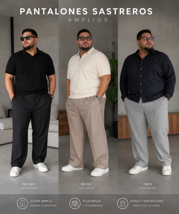 Pantalón Sastrero Baggy