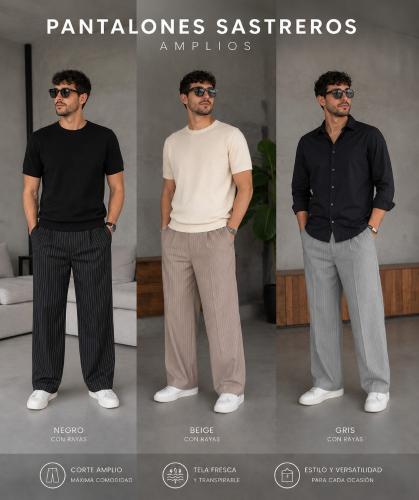 Pantalón Sastrero Baggy - Miniatura 2