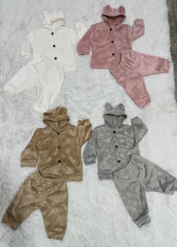 Conjunto de 2 Piezas Campera Más Pantalón