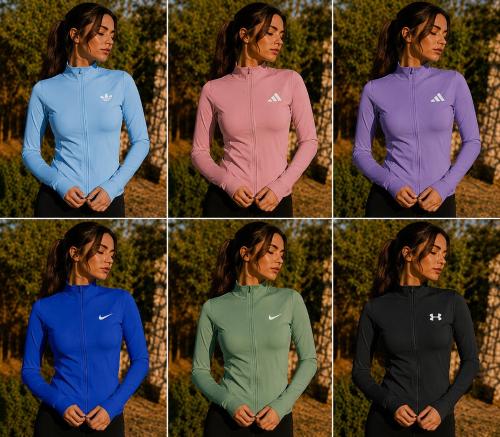 Campera Deportiva Lycra Frisada ( N ) - Miniatura 2