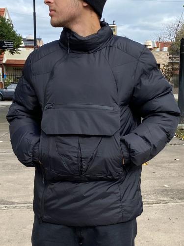 Campera Importada Canguro Negra - Miniatura 2