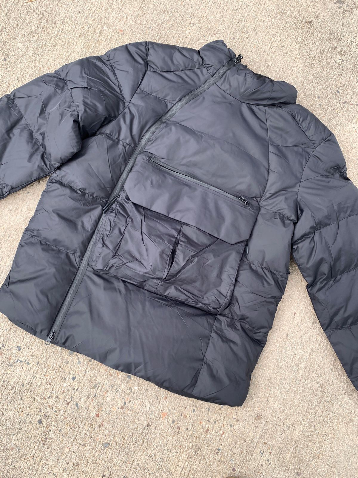 Campera Importada Abrigo Negra - Imagen 3