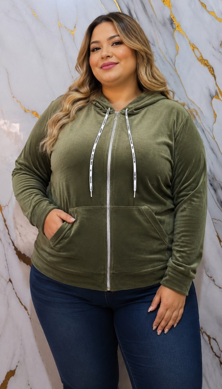 Campera de Plus Talle 4-5-6-7 - Imagen 2