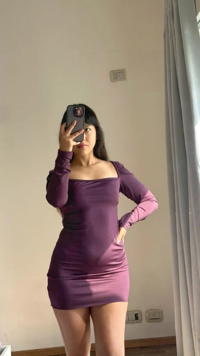 Vestido de Microfibra