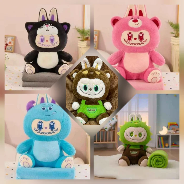Peluche Labubu con Manta