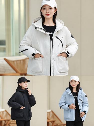 Campera Puffer Coreana Cierres (importada)