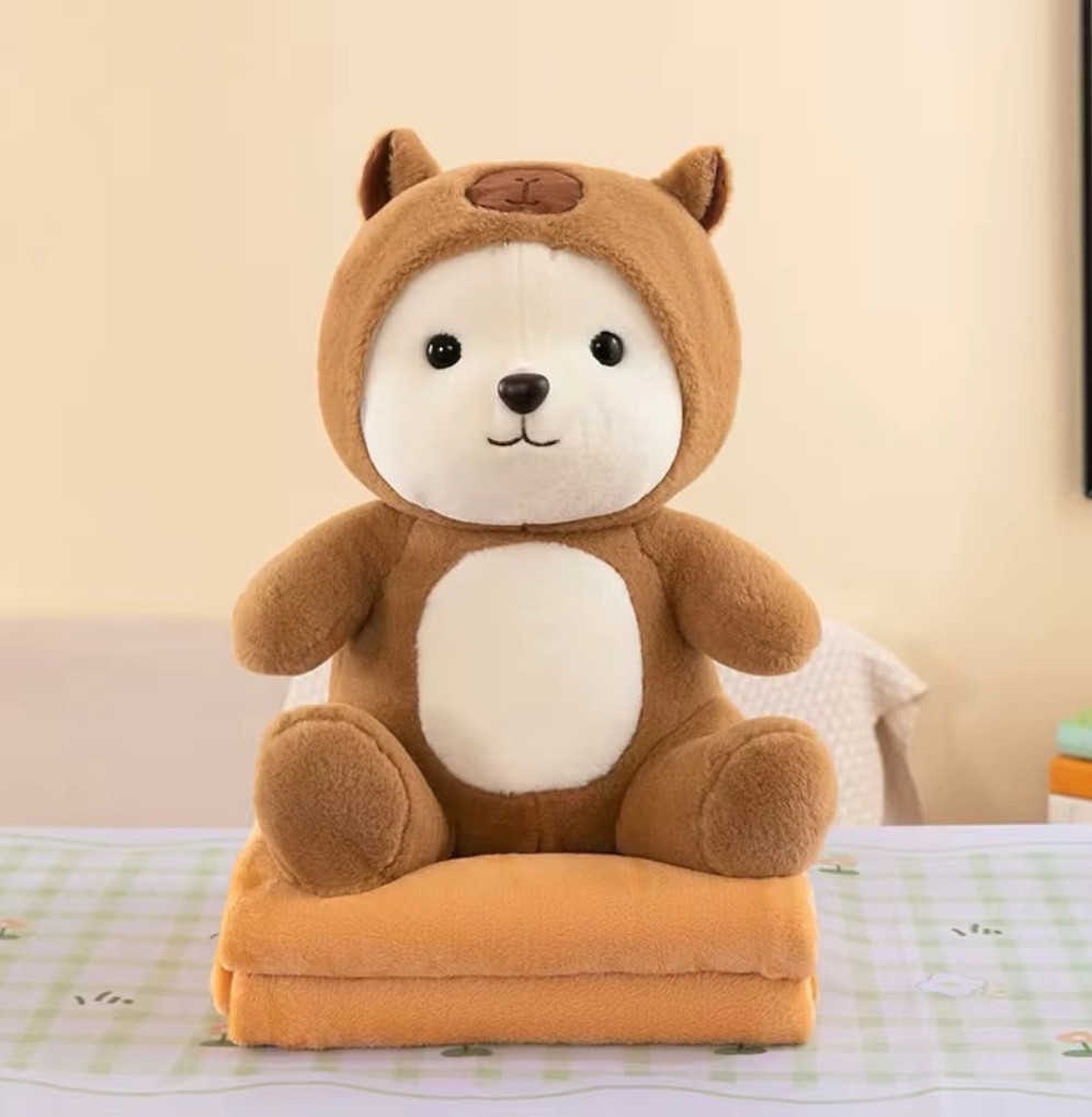 Peluches con Manta Oso con Disfraz - Imagen 3