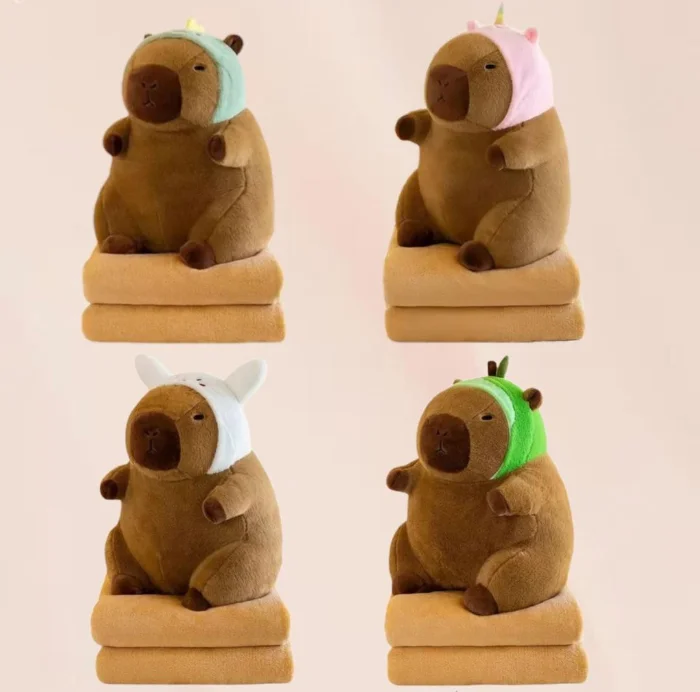 Peluche Capibara con Manta