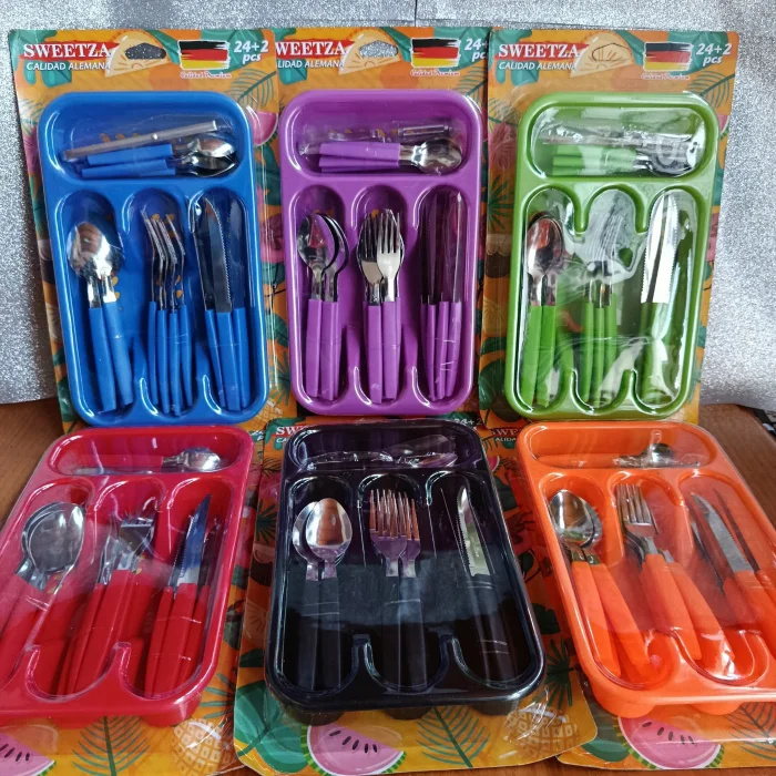 Set Cubiertos 25pcs