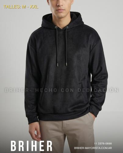 Buzo con Capucha Oversize con Piel Interna - Miniatura 3