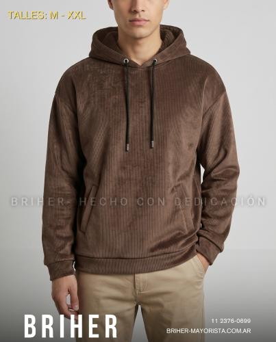 Buzo con Capucha Oversize con Piel Interna - Miniatura 3