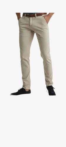 Pantalón Corte Chino Gabardina Elastizado - Miniatura 3
