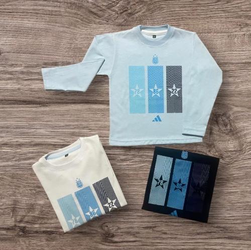 Remera Manga Larga Seleccion de Niño